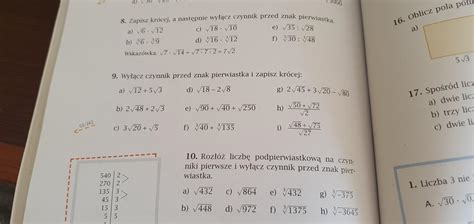 Zad 9 Str 254 Matematyka Z Plusem 7 Zad 9 str 254 matematyka z plusem klasa 7 zad w załączniku - Brainly.pl